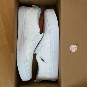 Kids white vans